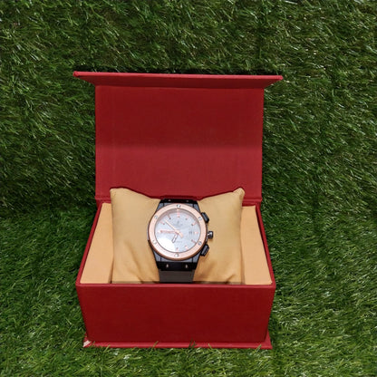 Hublot Watch Round Dial Silicone strap (BOX FREE + Surprise Gift)