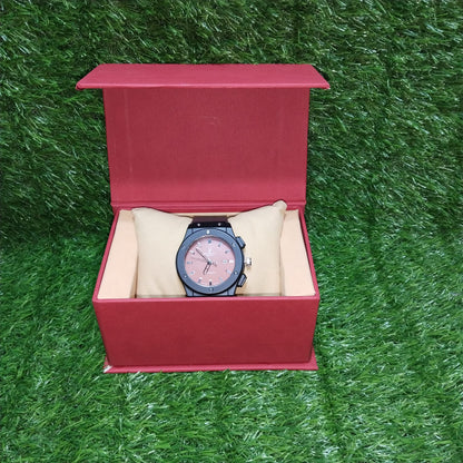 Hublot Watch Round Dial Silicone strap (BOX FREE + Surprise Gift)